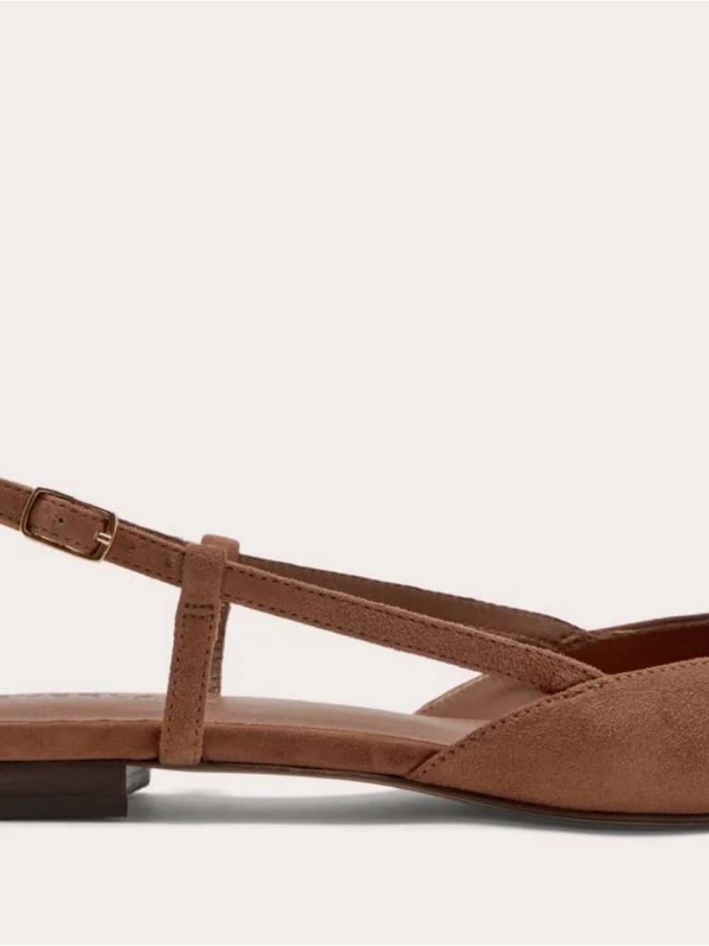 Nwot Everlane The Studio Slingback Flat View 4